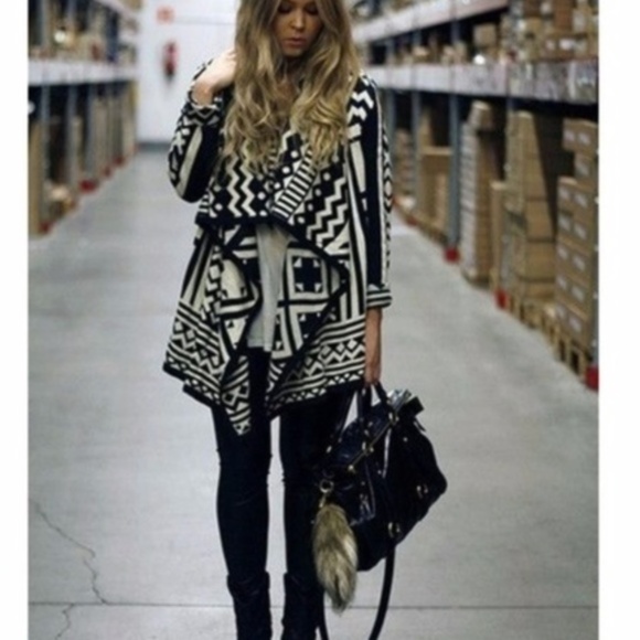 Urban Outfitters Sweaters - Staring At Stars Tribal Aztec Waterfall Cardigan